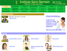 Tablet Screenshot of instituto.saintgermain.cl